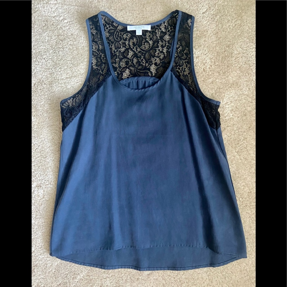 Piperlime Racerback Lace Tank